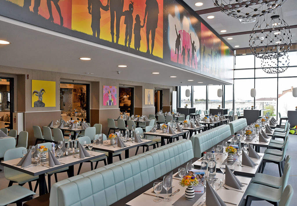 2019 - Restaurant der neu eröffneten CityStar-Jugendherberge Pirmasens