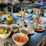 Salatbüffet in der Jugendherberge Ahrweiler