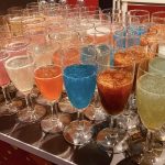 Glitzernde Getränke in der Jugendherberge Ahrweiler
