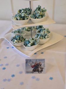 Süße Leckereien passend zum Motto Eiskönigin in der Jugendherberge Gerolstein