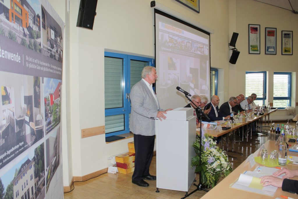 DJH-Präsident Peter Schuler betonte die bundesweite Spitzenposition der Jugendherbergen in Rheinland-Pfalz und im Saarland.
