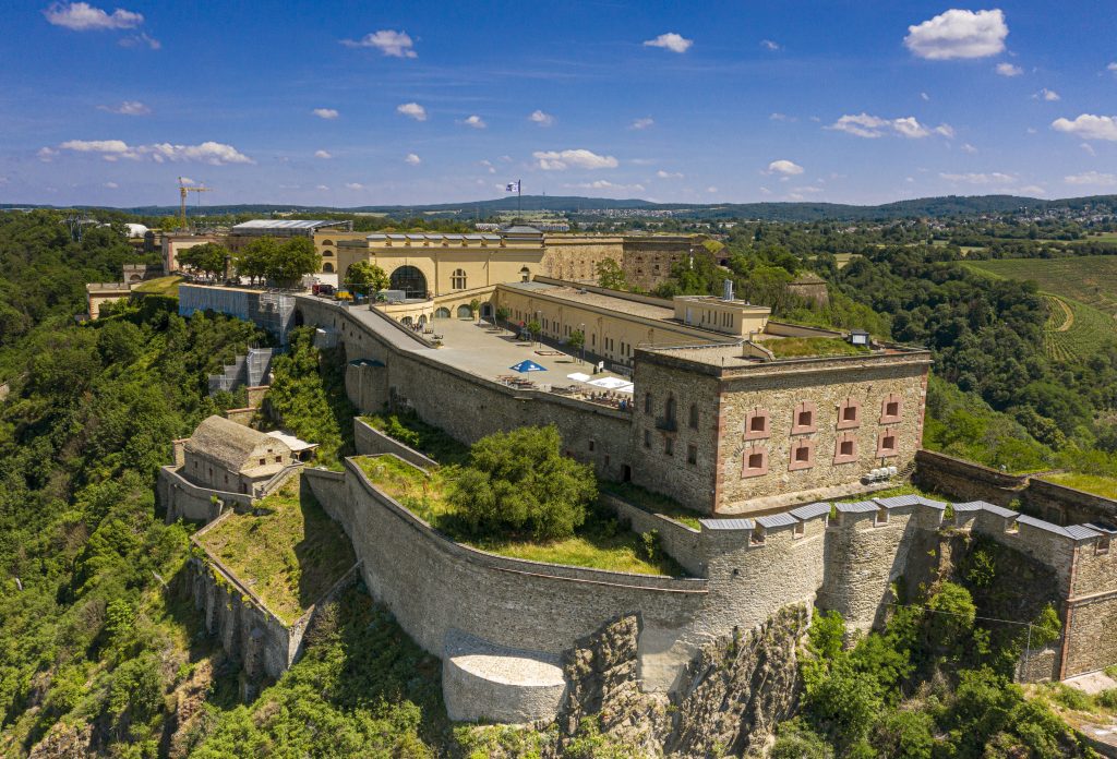 Festung Ehrenbreitenstein in Koblenz
