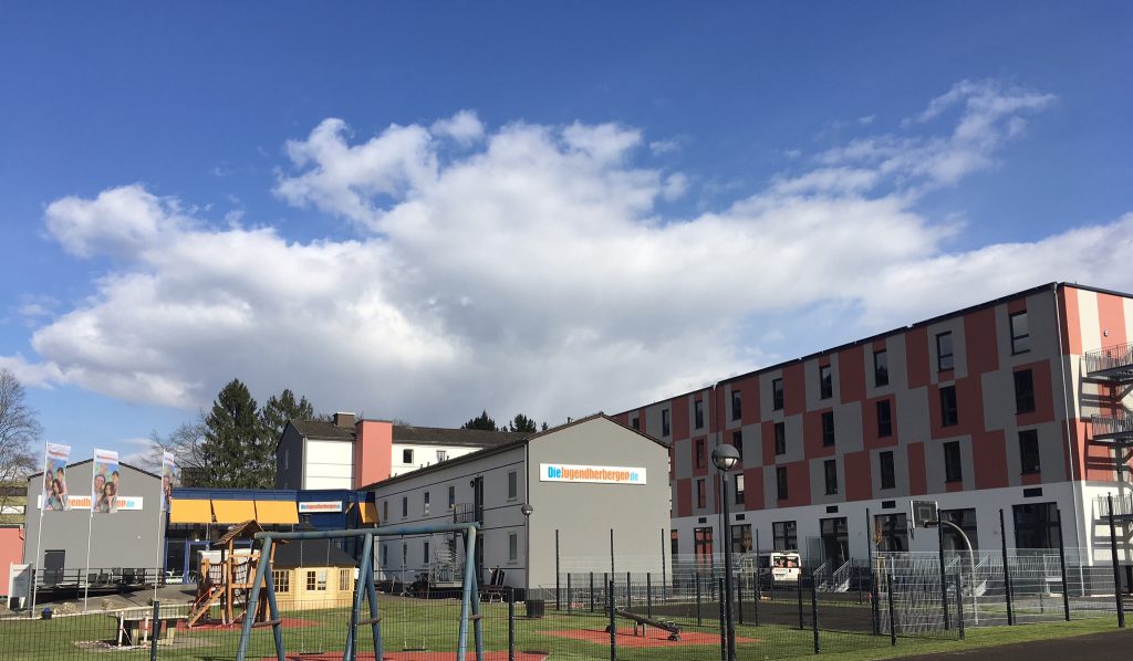 Die erweiterte und modernisierte Jugendherberge Trier
