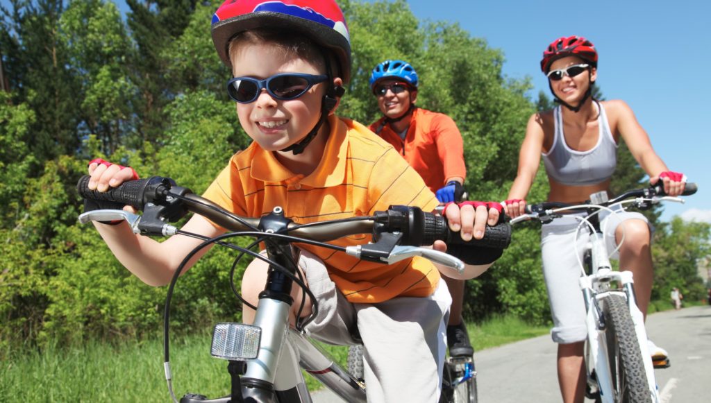 Mountainbiking rund um die Jugendherbergen ist Freizeitspaß für Groß und Klein!
