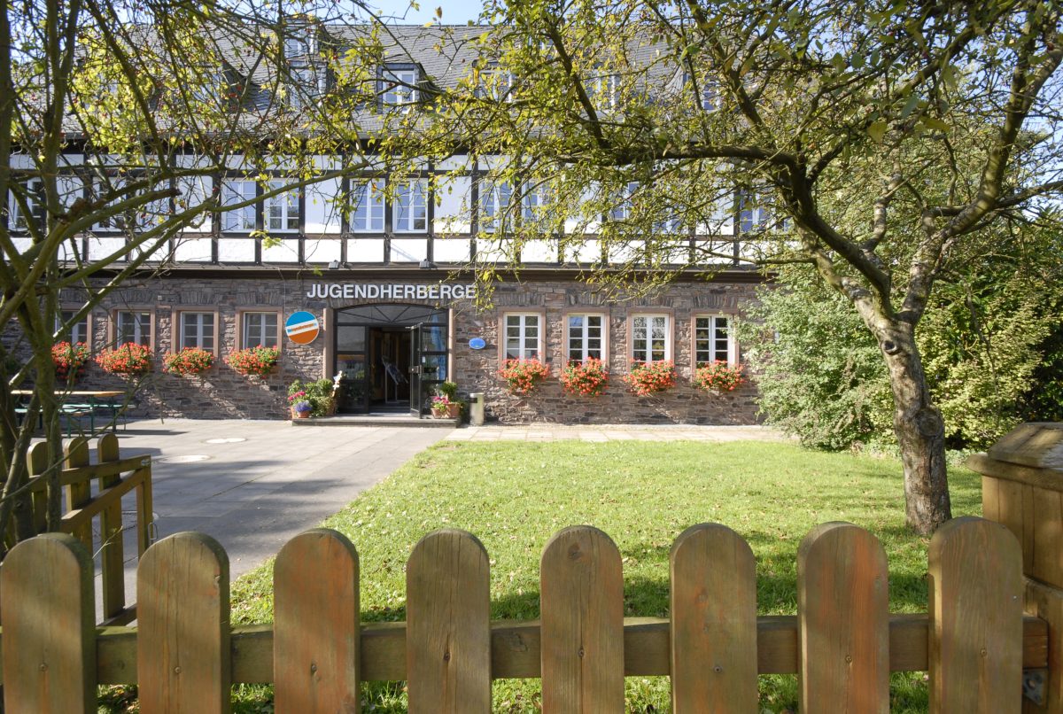 Blick auf die Jugendherberge Hermeskeil