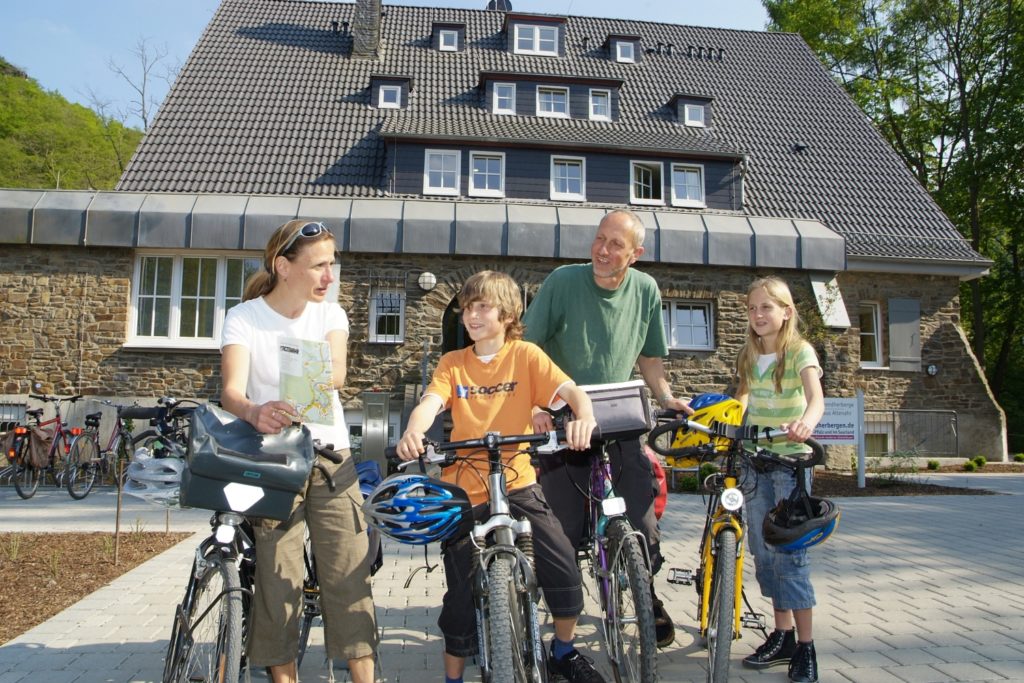 Herzliche willkommen in der fahrradfreundlichen Naturschutz-Jugendherberge Altenahr