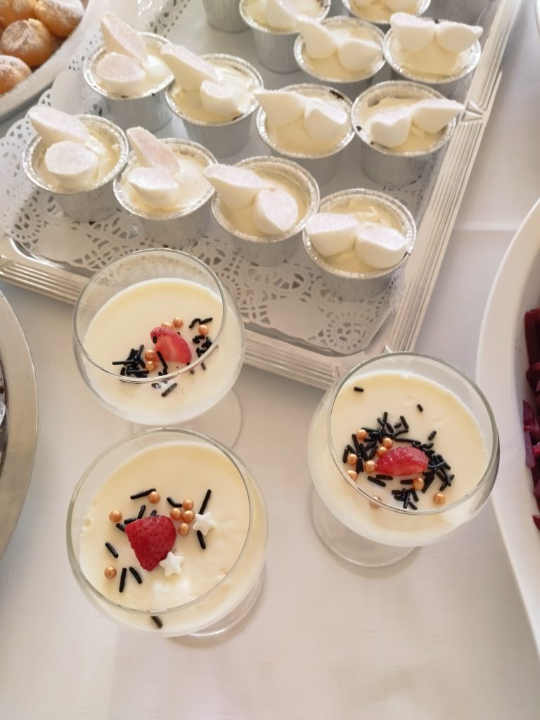 Nachtisch in der Jugendherberge Homburg