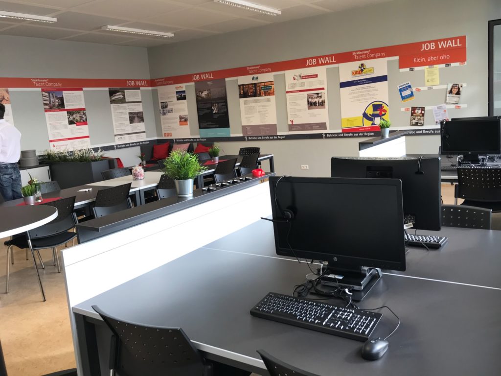 Der neue Raum der Talent Company in der Realschule Plus in Kusel
