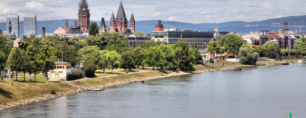 Mainz Rhein Ansicht